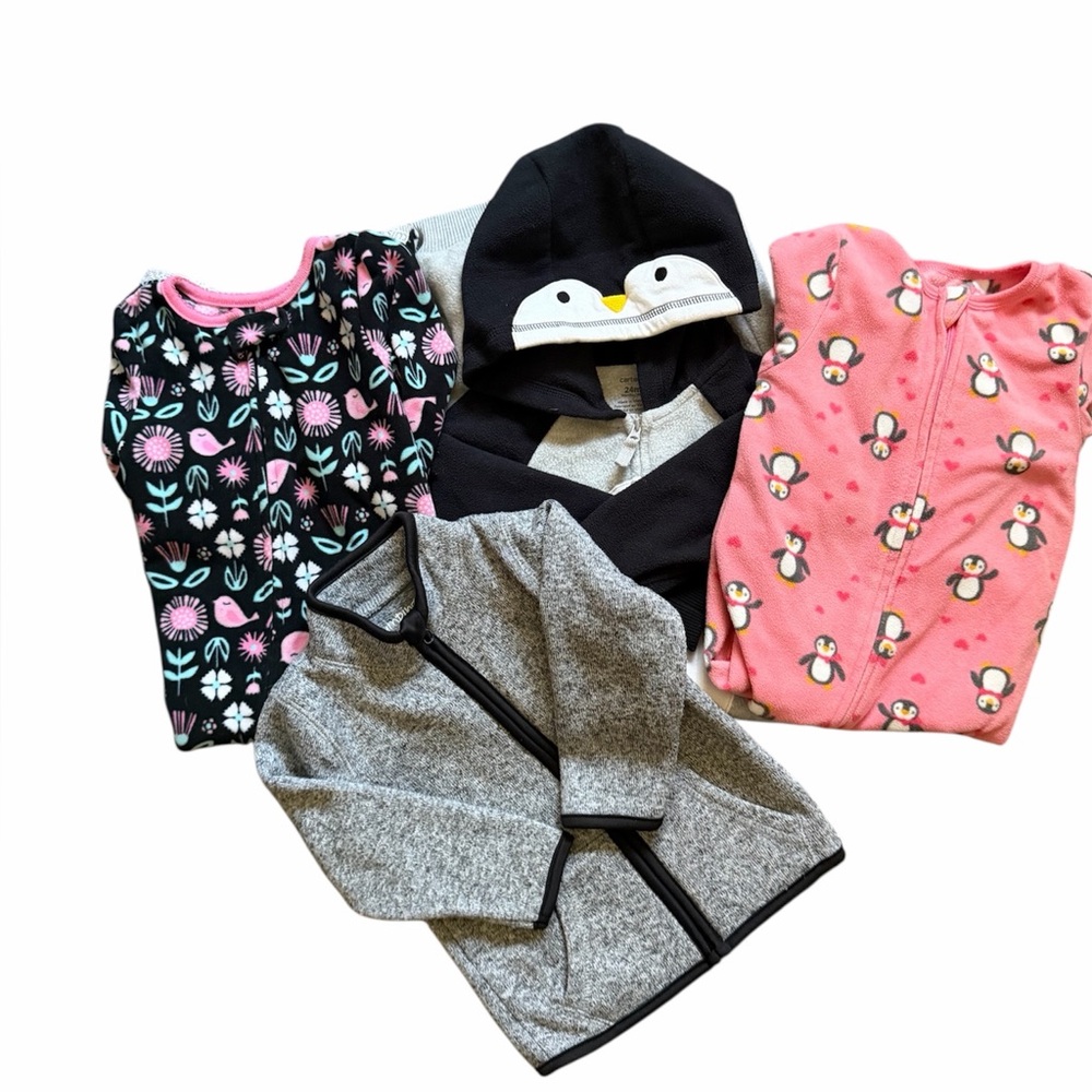 Sleepers & Sweater Bundle  size 18-24 months, Like New